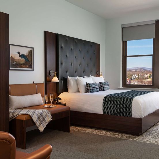 Bedroom view of The Liberty Trust