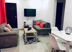 Le Miami - Modern and bright apartment with WIFI - Lomé - Living room