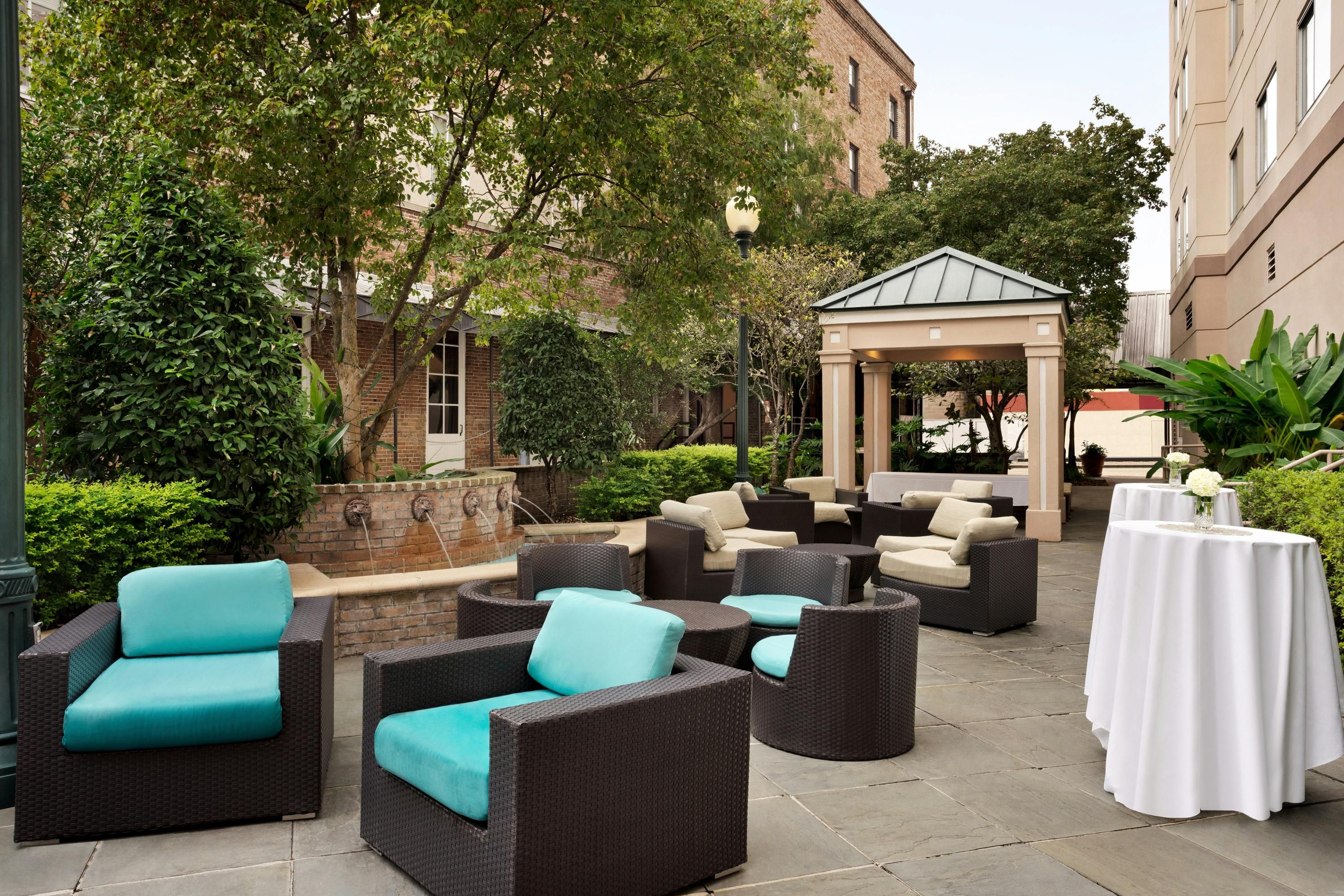 Hilton Garden Inn New Orleans Convention Center - New Orleans - Patio