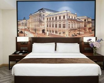 Orange Hotel Select Nanjing Jinning Plaza - נאנז'ינג - חדר שינה