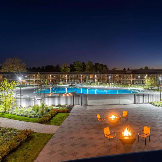 Pool view of Wyndham Lancaster Resort & Convention Center