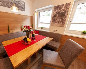 Appartement Gimpl - Fusch an der Grossglocknerstrasse - Eetruimte