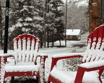 Among The Pines - Long Lake - Patio
