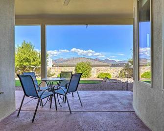 Mountain-View Las Cruces Getaway with Gas Grill - Las Cruces - Patio