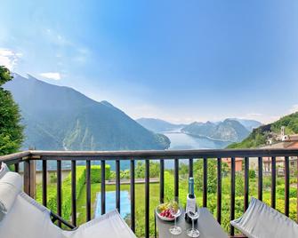 Casa Angelina Panoramica - Monte Brè - Happy Rentals - Lugano - Balcony
