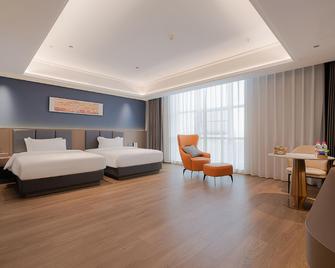 Bojing Hotel (Jingmen Longquan Park) - Jingmen - Slaapkamer