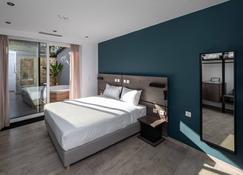 Sette Suites & Rooms - Adults Only - Xylókastro - Phòng ngủ