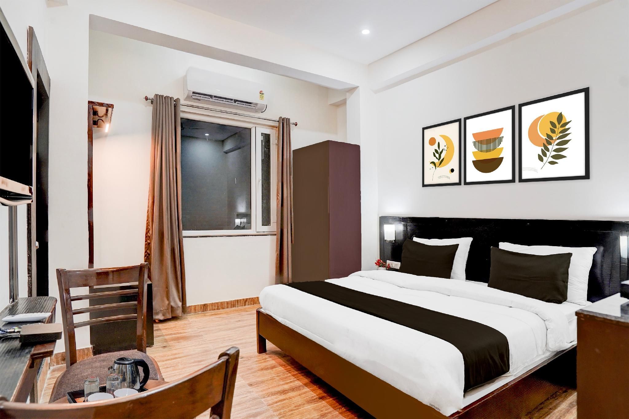 Palette by CheckIn Sarnath Temple - ורנאסי - חדר שינה