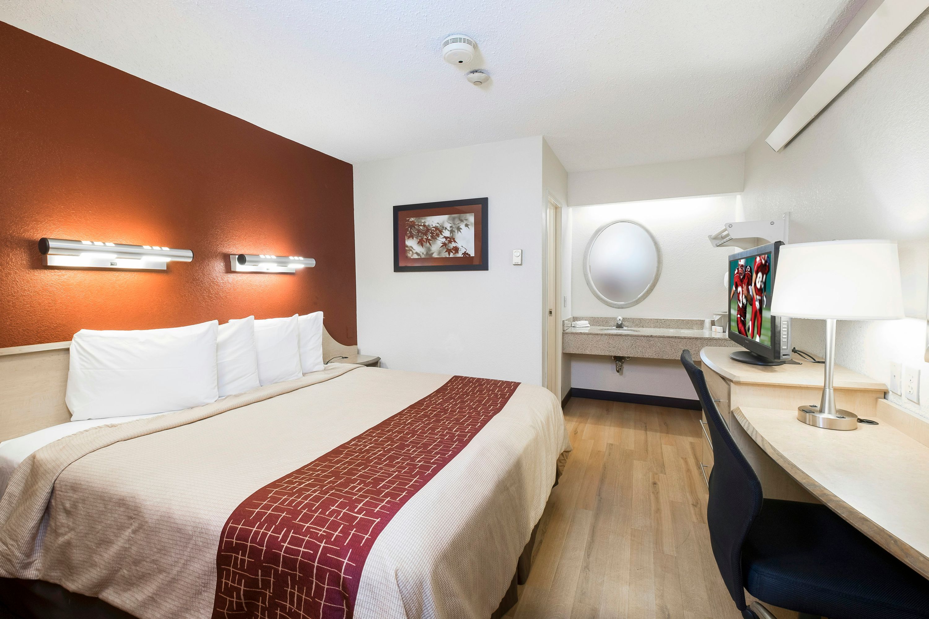 رد روف إن هاريسبرج - هيرشي - هارّيسبورغ (بينسيلفانيا) - غرفة نوم