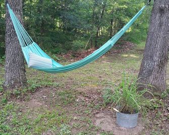 Cozy Camper in the Woods w/ Trails & Fishing Pond - showcased by HGTV! - Farmington - Patio