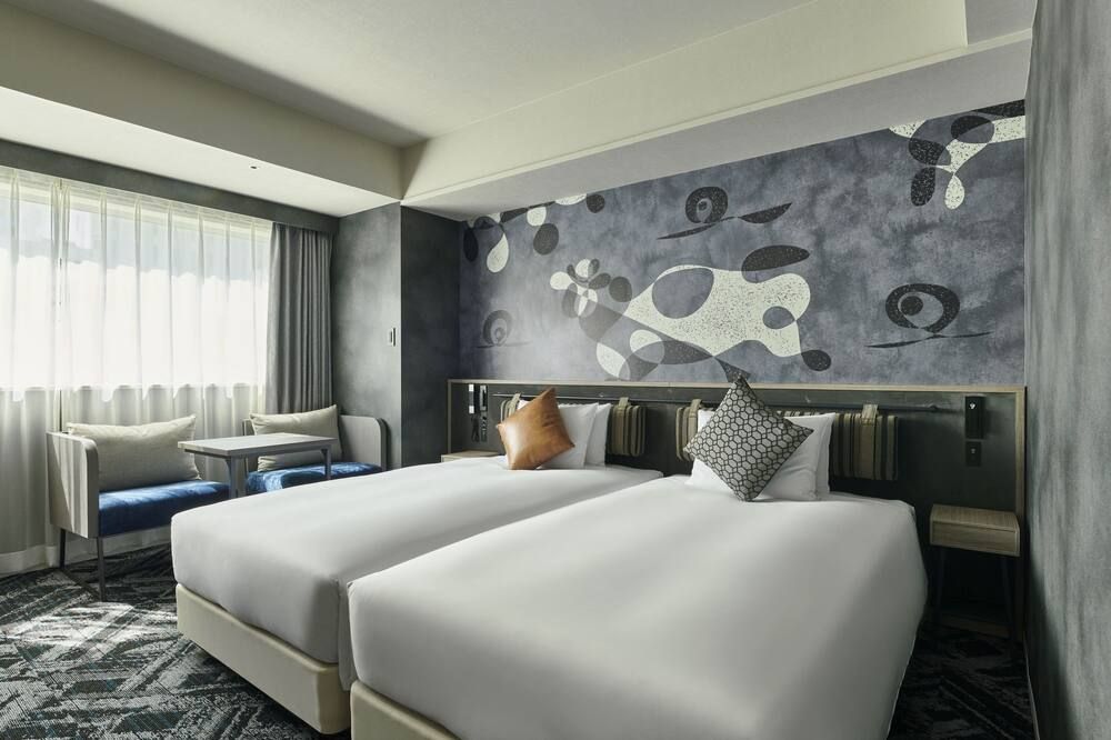 Bedroom view of Cross Hotel Sapporo