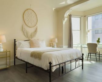 Cozy 1BR near Temple Campus & Subway - Philadelphia - Bedroom