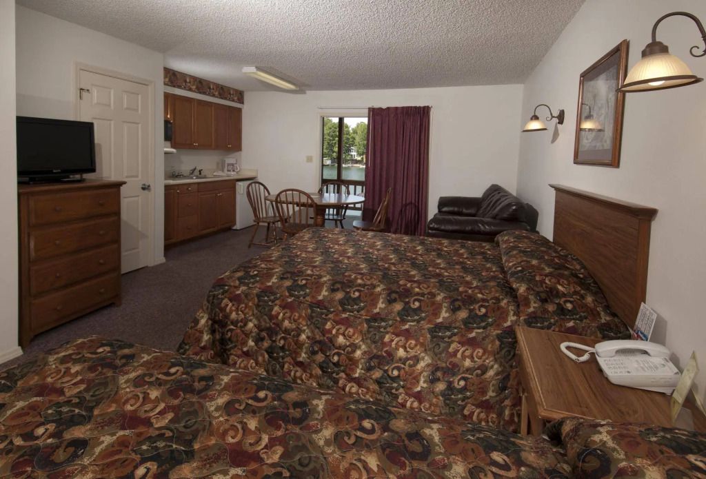 The Hamilton - הוט ספרינגס - חדר שינה