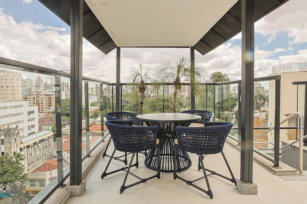 Savassi Hotel - בלו הוריזונטה - מרפסת