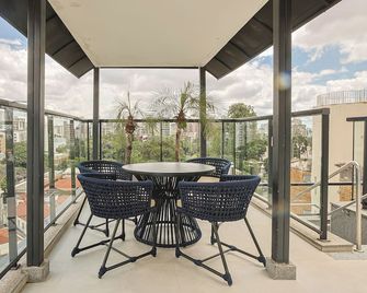 Savassi Hotel - בלו הוריזונטה - מרפסת