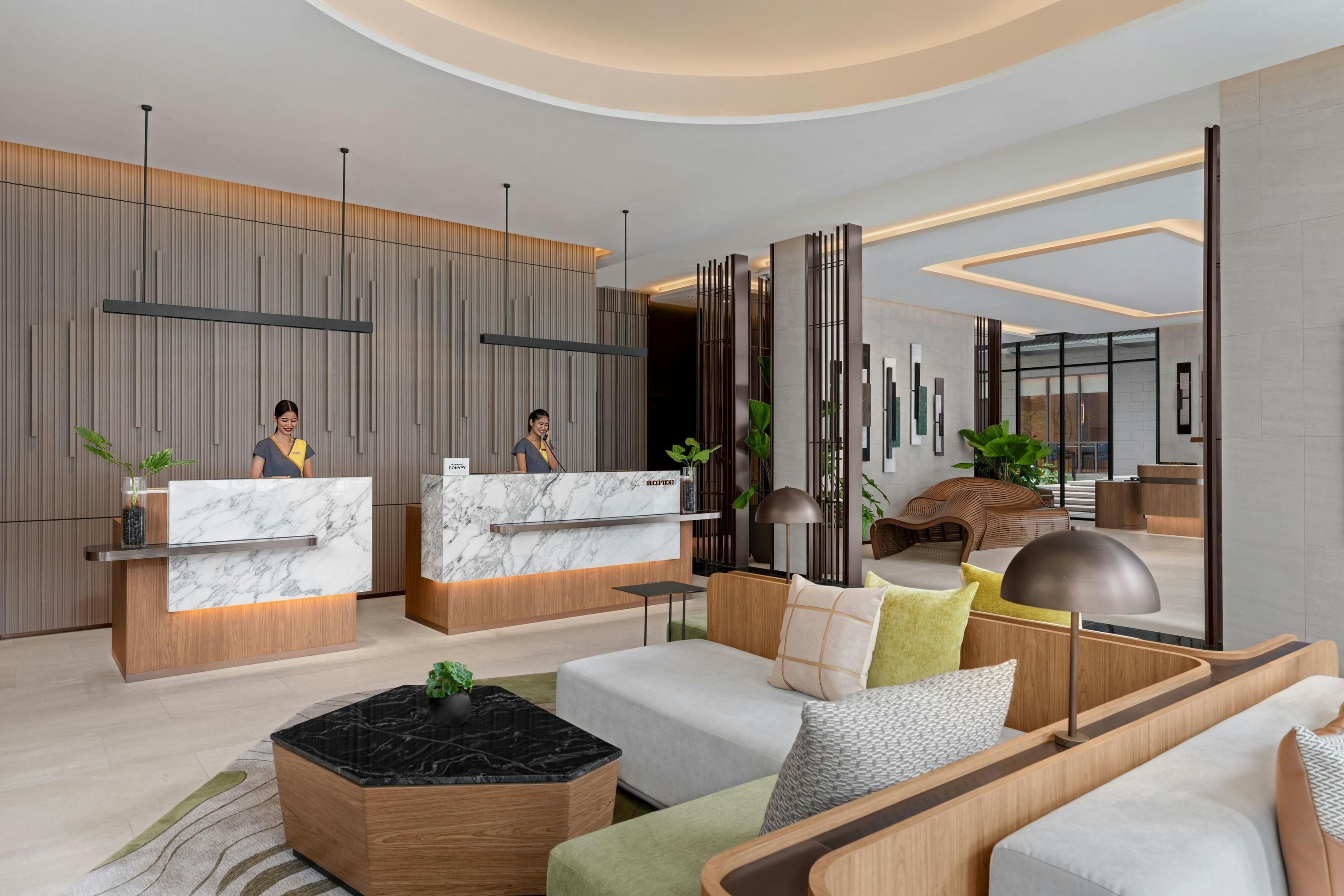 Courtyard by Marriott Bangkok Sukhumvit 20 - בנגקוק - דלפק קבלה