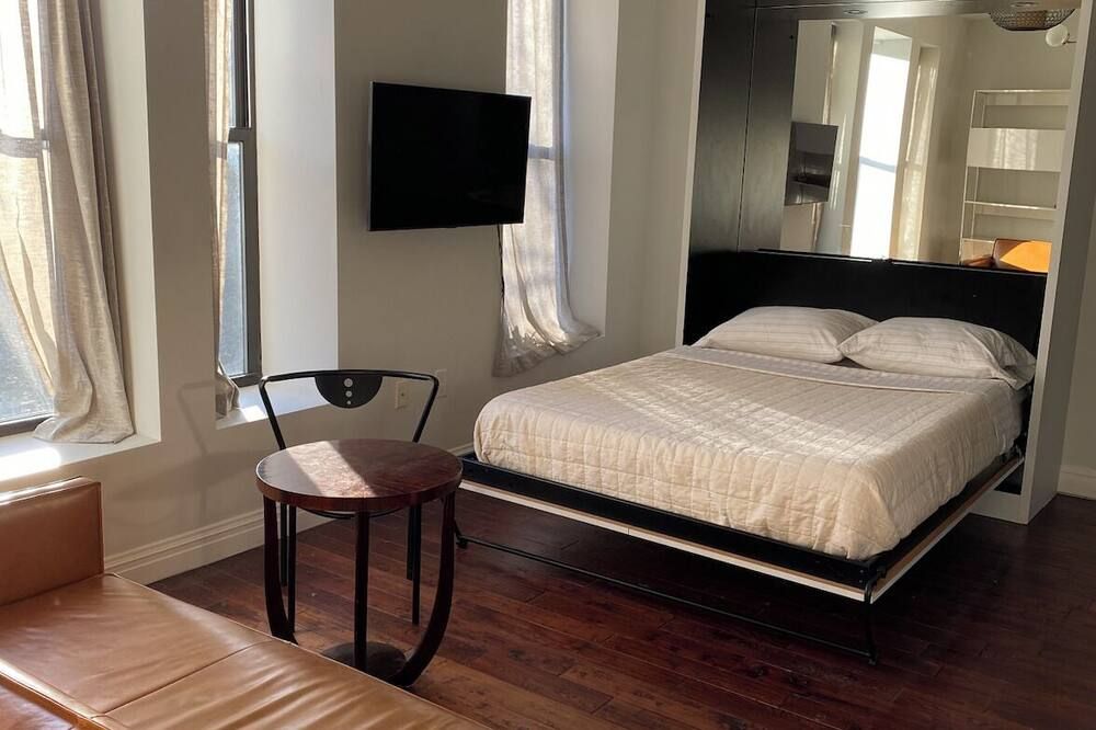 Chic apartment in cool Brooklyn with WiFi, AC - Brooklyn - Bedroom