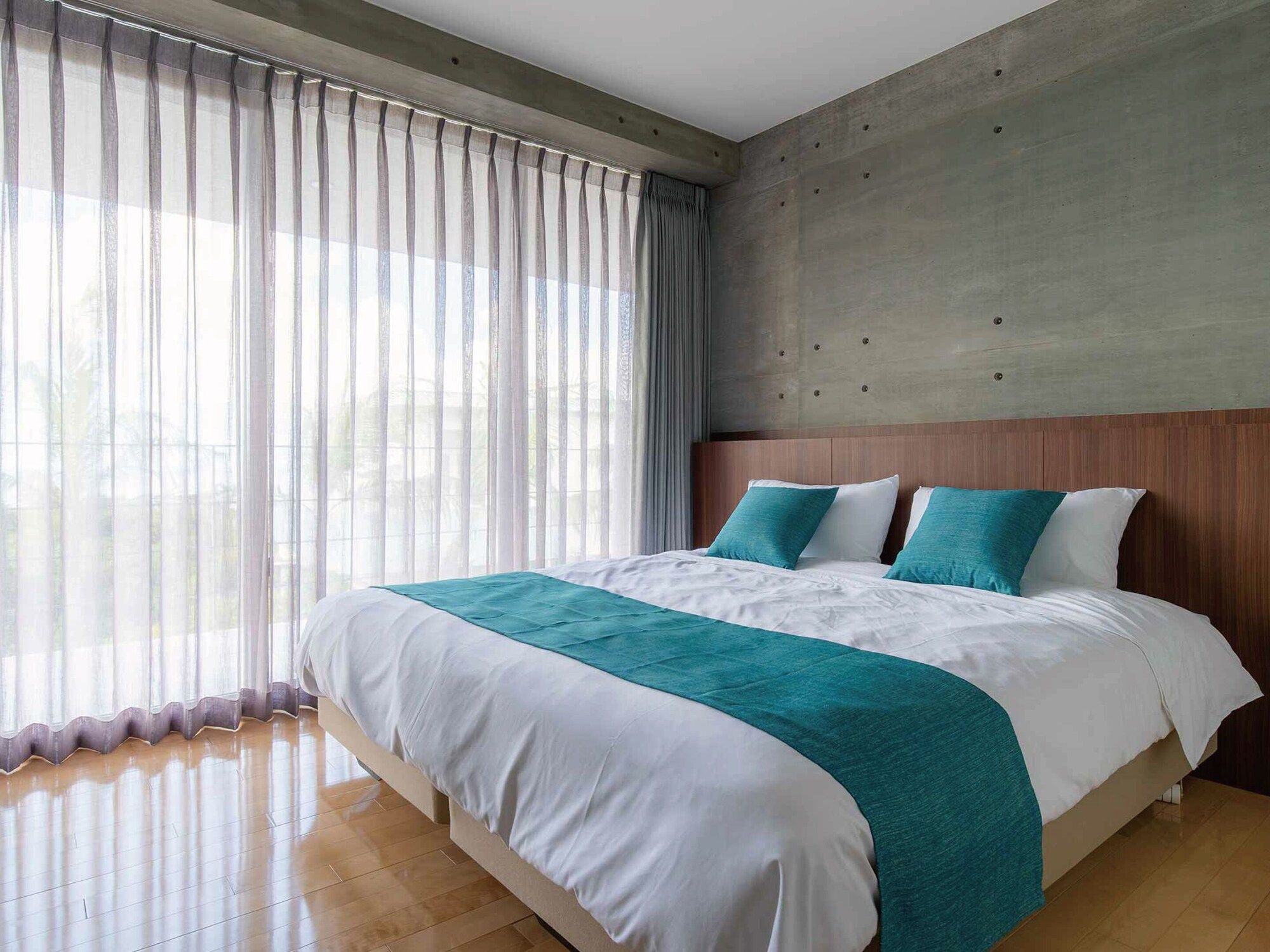 Bosco Yomitan Resort Condminium - Yomitan - Bedroom