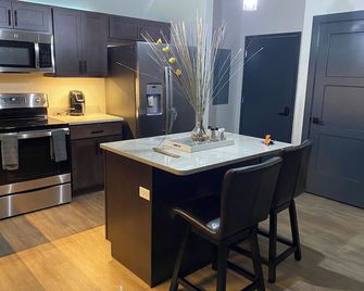 Cozy 2-bedroom condo in delightful Kalamazoo with AC very spacious - Kalamazoo - Kitchen