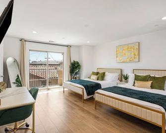 Cozy Aesthetic Space For Groups Near Dtl - San Gabriel - Bedroom