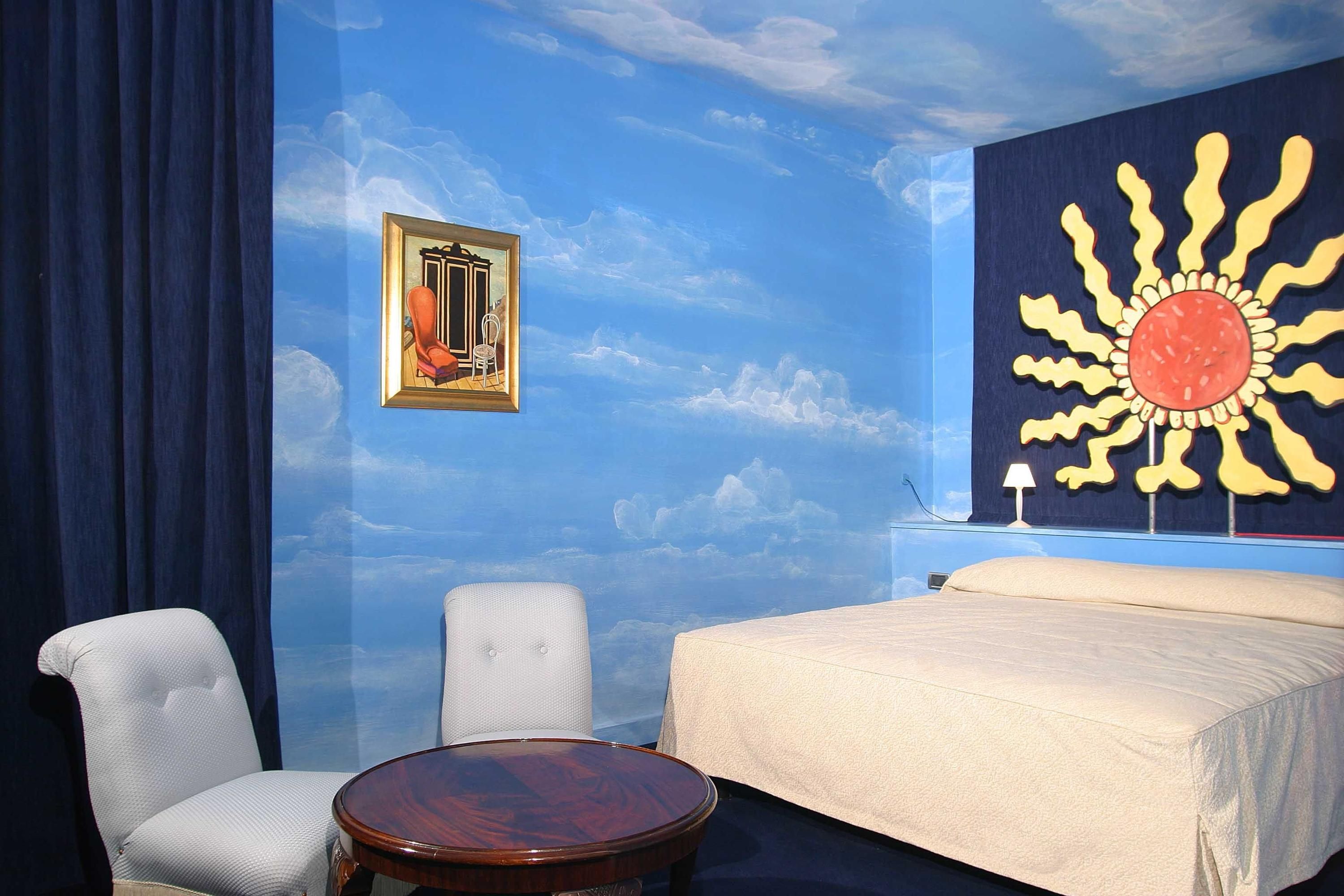 أبيتارت هوتل - روما - غرفة نوم