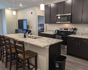 Luxury 2 bedroom 2 bathroom flat in Alliance, Ne - Alliance - Kitchen