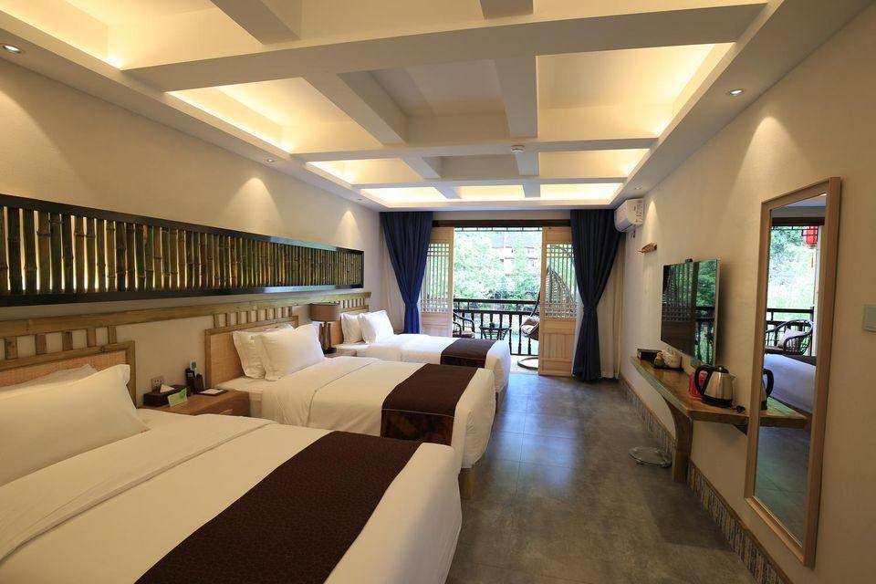 Yanyuting River View Inn - Xiangxi - Bedroom