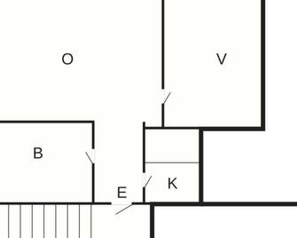4 Person Holiday Home In Bromma-By Traum - Stockholm - Floorplan