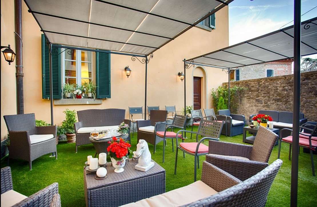 Hotel Villa Marsili - Cortona - Uteplats