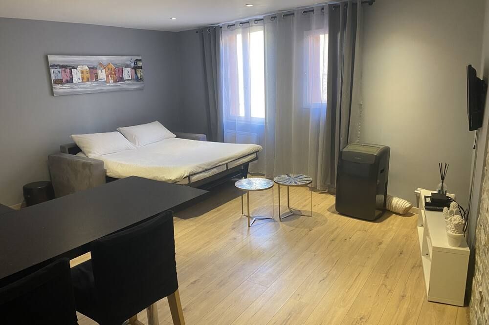 Studio Vieille Ville - ניס - חדר שינה