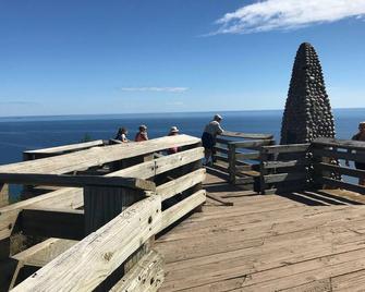 Secluded beautiful home (rental of half of our home) 12 miles from Marquette, MI - Negaunee - Outdoors view
