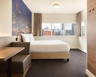 Rotterdam Teleport Hotel - רוטרדם - חדר שינה