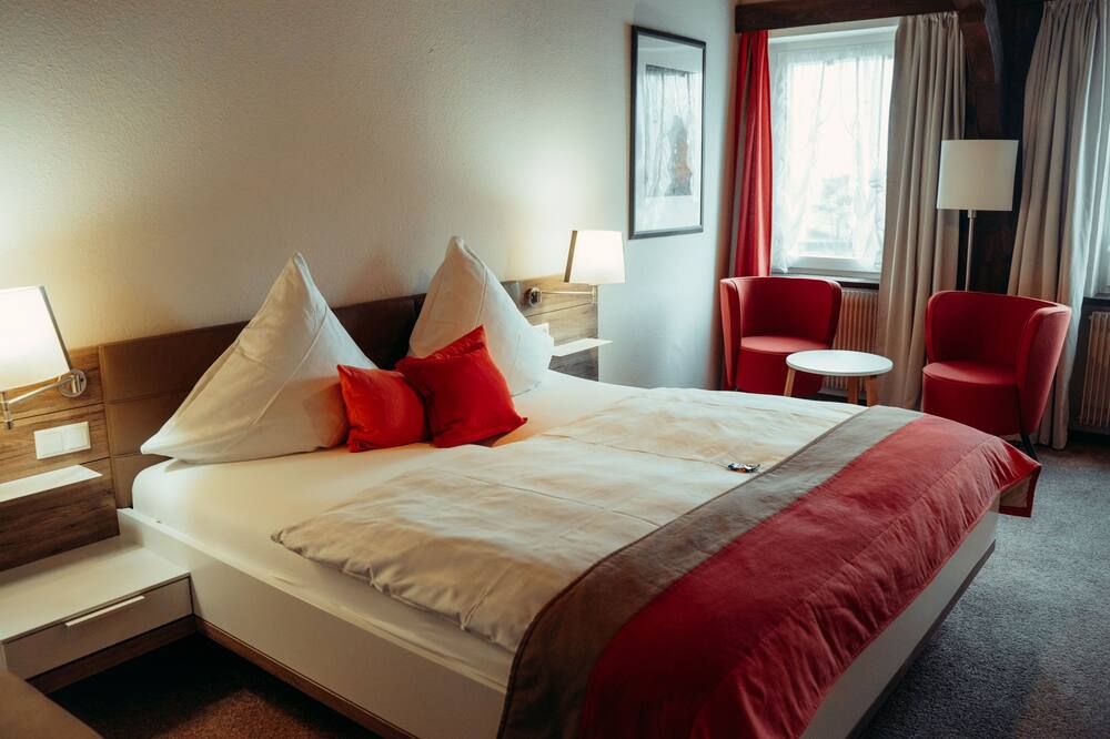 Hotel Krone - Oberndorf - Slaapkamer