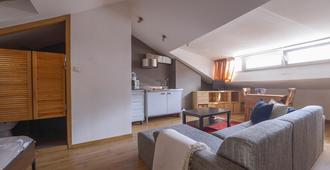 Aparthotel Van Hecke - Amberes - Sala de estar