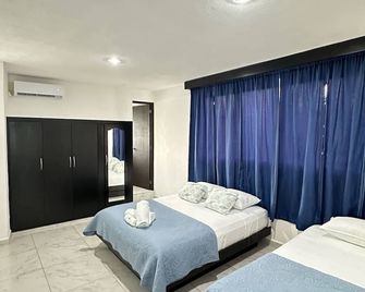 Spacious and illuminated apartment in the heart of Isla Mujeres - Isla Mujeres - Schlafzimmer