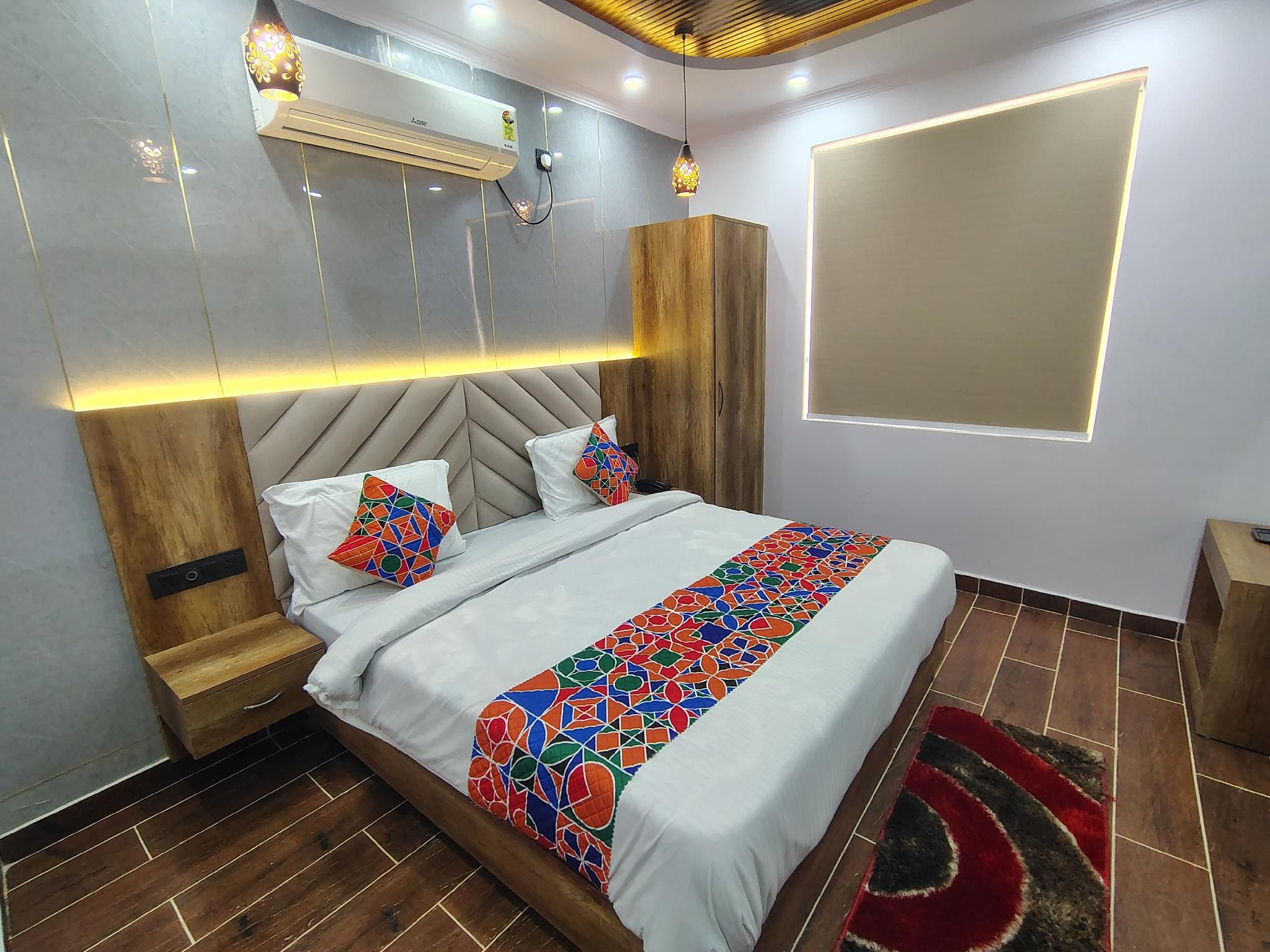 Red orchid hotels near Chandigarh railway station - تشانديغاره - غرفة نوم