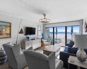 Beach Pleeze - Gulf-Front 2-Bdrm Townhome In Pcb, New To Rental Market - Freeport - Sala de estar