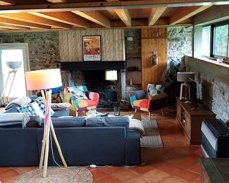Chalet 150 m2 10 people, la Mongie resort, cols d'aspin and Tourmalet - Sainte-Marie-de-Campan - Wohnzimmer