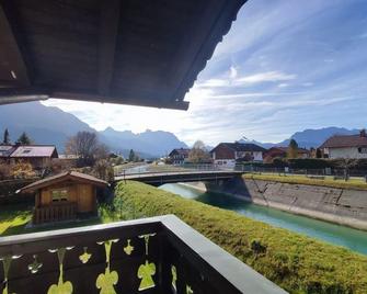 Ferienwohnung Rudis Bergblick - Wallgau - Balcony