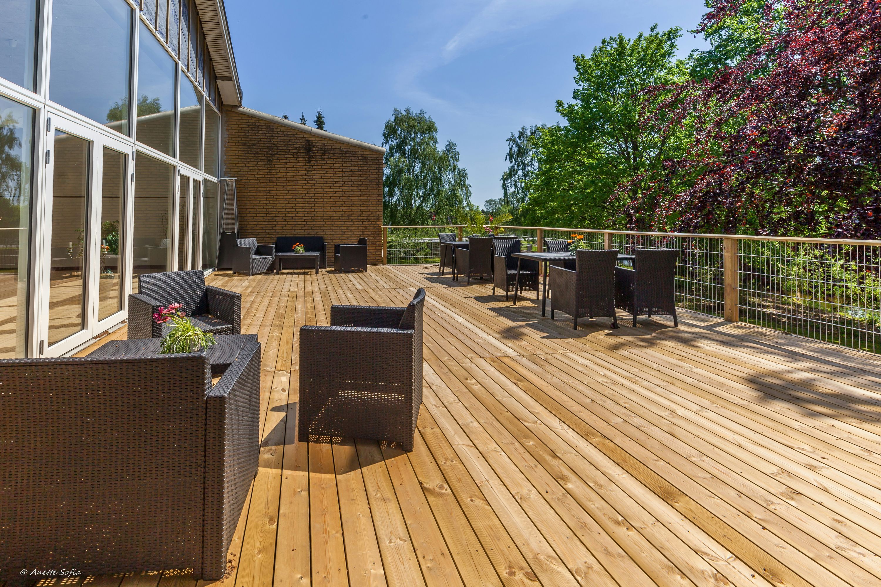 Sdr. Omme Kro & Hotel - Billund - Balkong