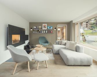 Overlook Lodge By Cervo Zermatt - Zermatt - Sala de estar