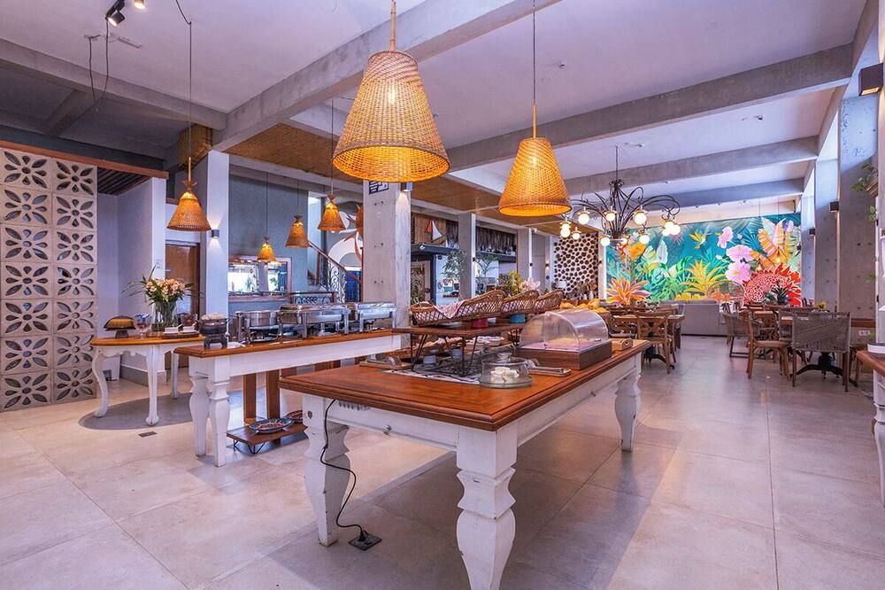 Hotel Village Enseada - אובטובה - מסעדה