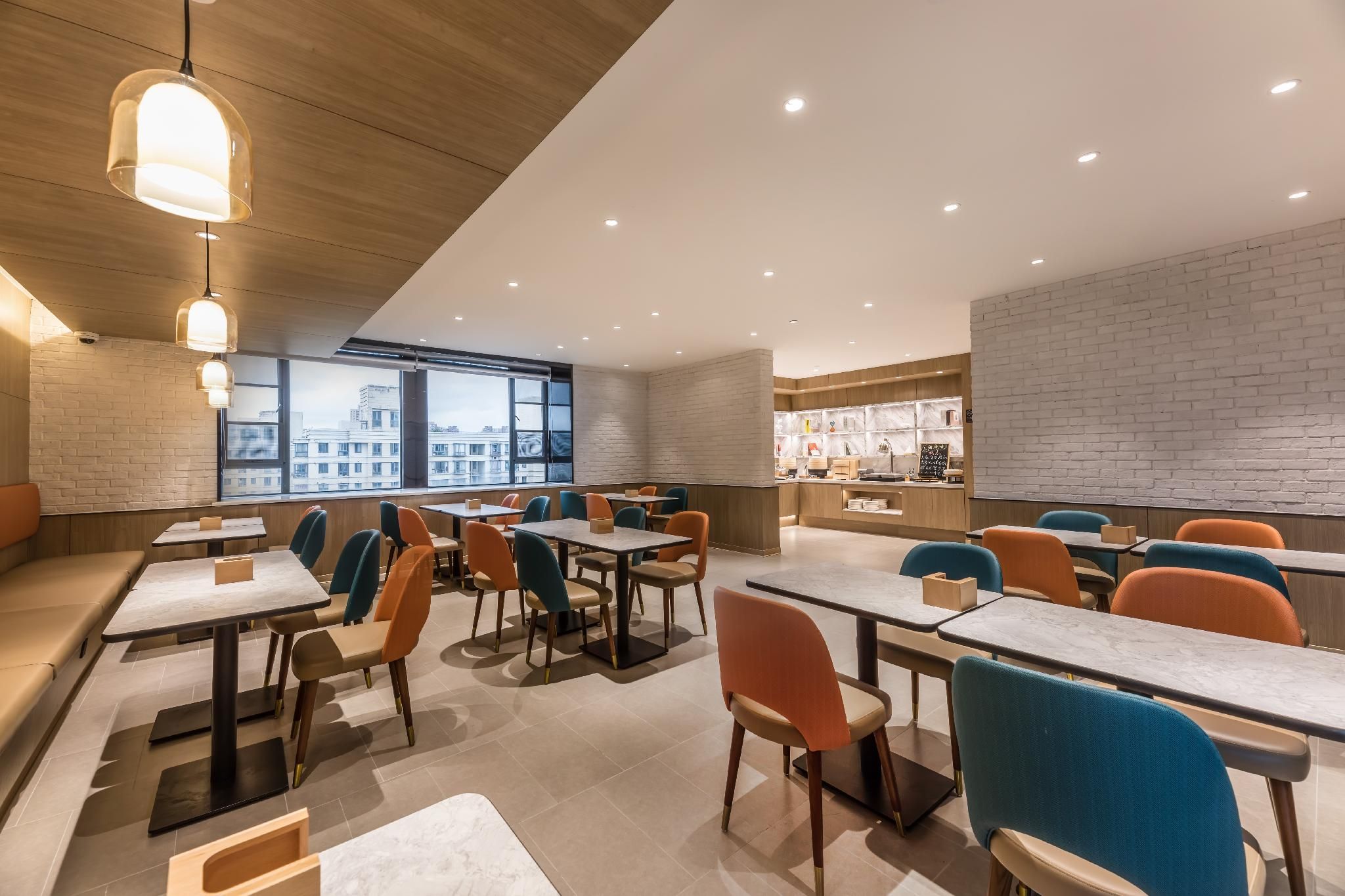 Hanting Premium Hotel Shanghai Yingao West Road Metro Station - שנחאי - מסעדה