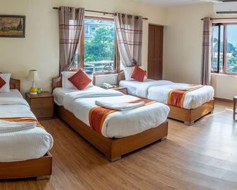 Hotel Pokhara View - Pokhara - Bedroom