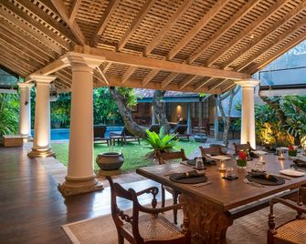 Taru Villas Rampart Street - Galle - Patio