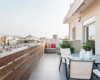 Ma Maison No1 Penthouse, Acropolis View, 315 Mbps - Athens - Balcony