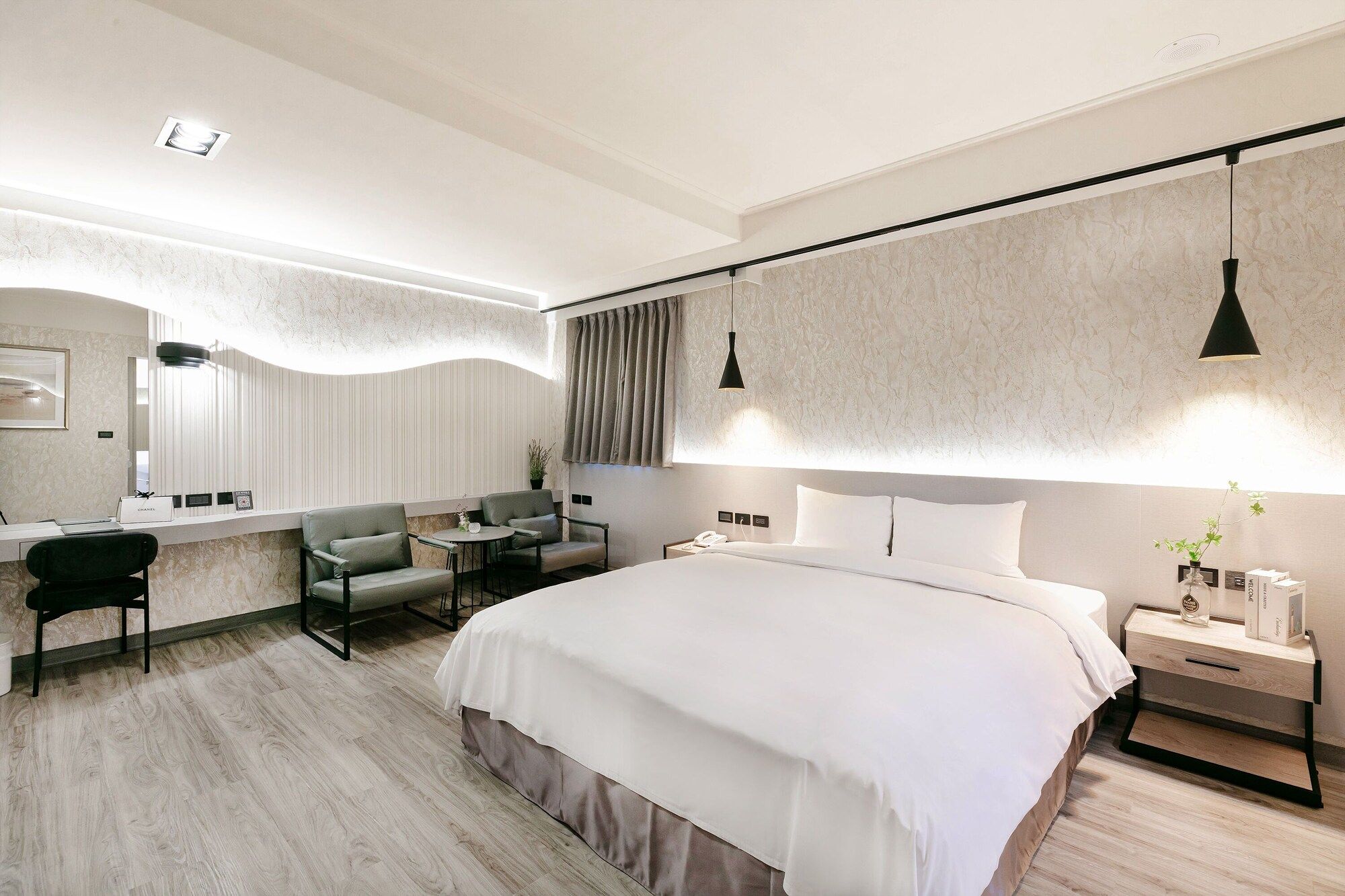Dolamanco Hotel - Taipei - Slaapkamer