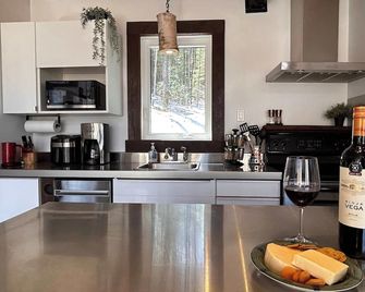 Oasis Nature - Spa - Saint-Alexis-des-Monts - Keuken