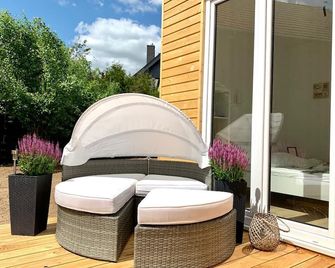 Tiny Haus Liederbach - Alsfeld - Innenhof