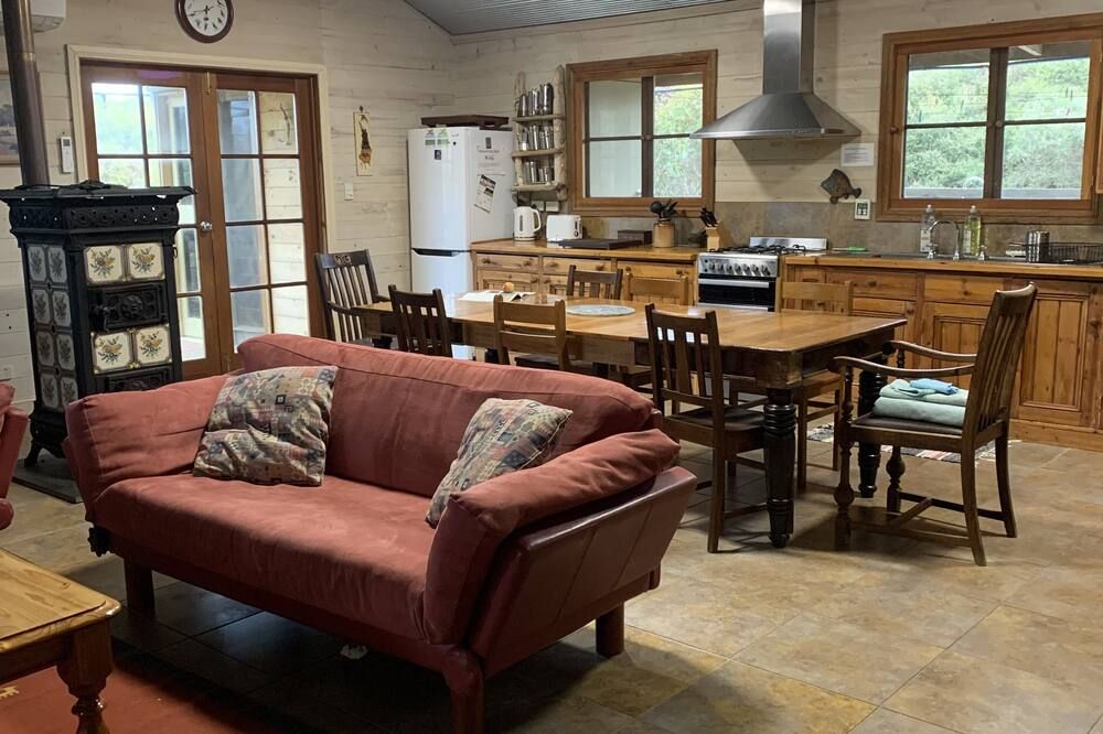 Currawong Cottage Vivonne Bay - מפרץ ויוונה - סלון